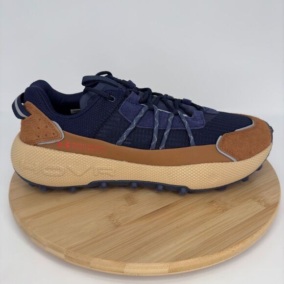 Under Armour Other - Under Armour Fat Tire Venture Pro Sneakers M11.5/W13 Blue Orange 3027212-400